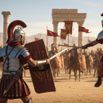 Ficção histórica de aventura ambientada na Roma Antiga