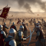 Ficção histórica sobre batalhas e estratégia militar