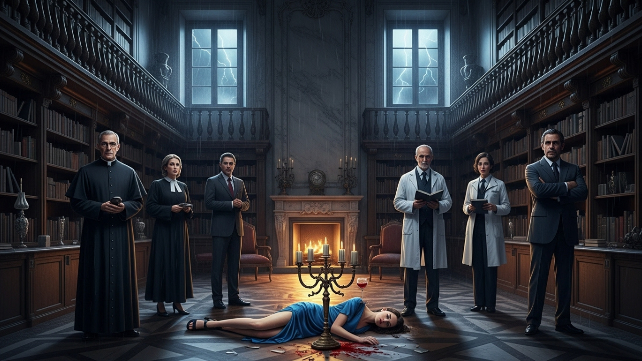 Histórias de mistério policial para clubes do livro